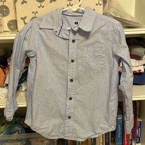 Janie and Jack bottom down cotton shirt for boys size 4